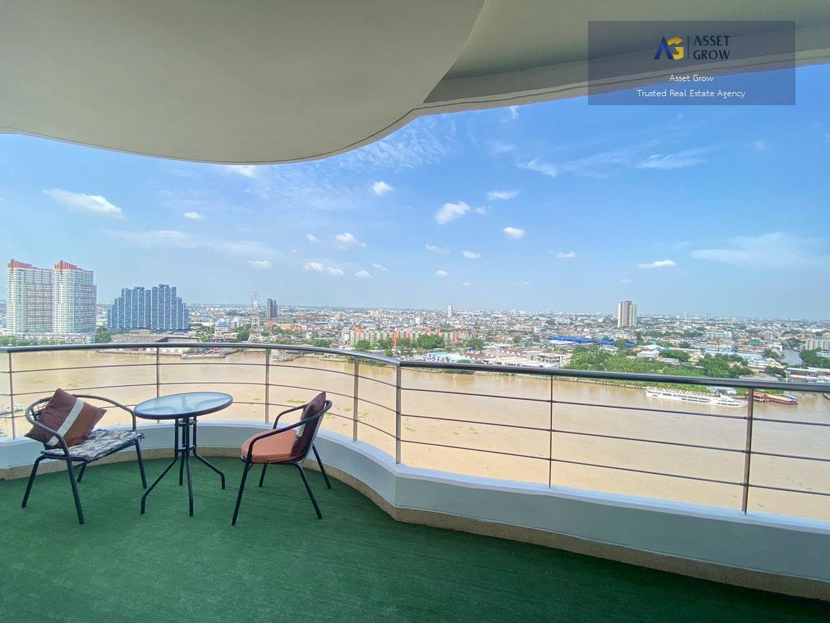 ขายคอนโด ศุภาลัย คาซ่า ริวา ฟรอนเต้1 วิวแม่น้ำ   ขนาด 236.78  ตร.ม. 4 ห้องนอน 5 ห้องน้ำ ชั้น 20