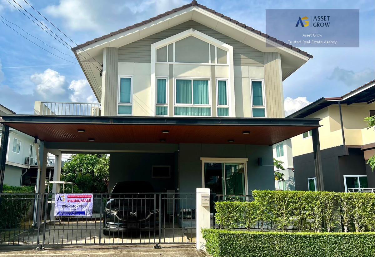 🏡📍ขายบ้านเดี่ยวหมู่บ้านเพอร์เฟค พาร์ค สุวรรณภูมิ เฟส 5 🎯สภาพใหม่มาก เจ้าของไม่ค่อยได้อยู่*
