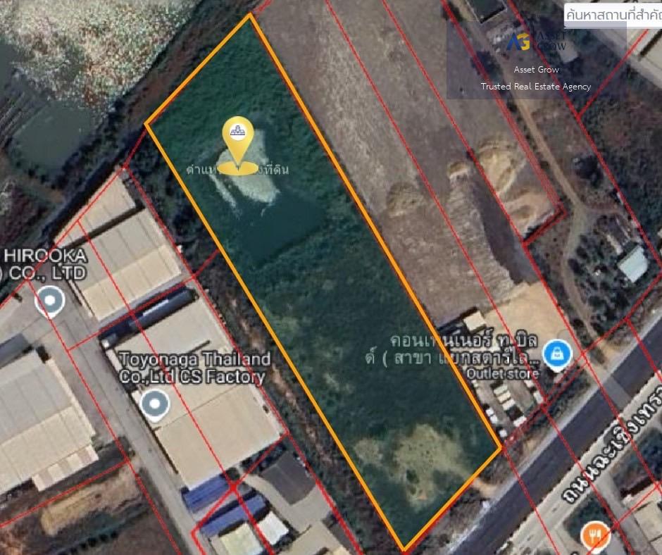 #ขายที่ดิน 9-1-40.8 ไร่ (3,740.8 ตารางวา) ราคาเพียงไร่ละ 7.2 ล้านบาท