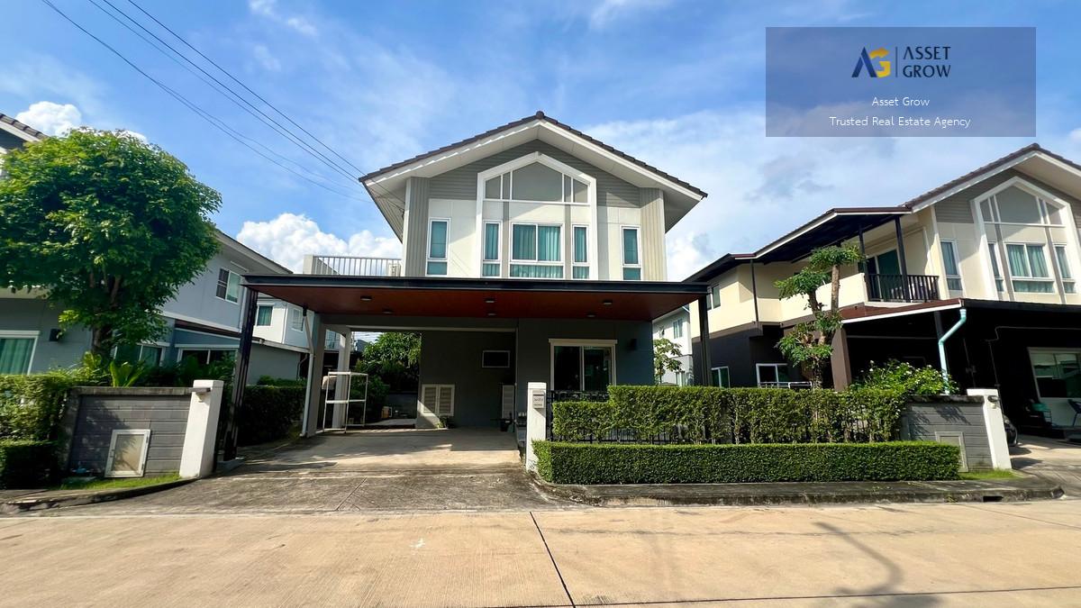 🏡📍ขายบ้านเดี่ยวหมู่บ้านเพอร์เฟค พาร์ค สุวรรณภูมิ เฟส 5 🎯สภาพใหม่มาก เจ้าของไม่ค่อยได้อยู่*