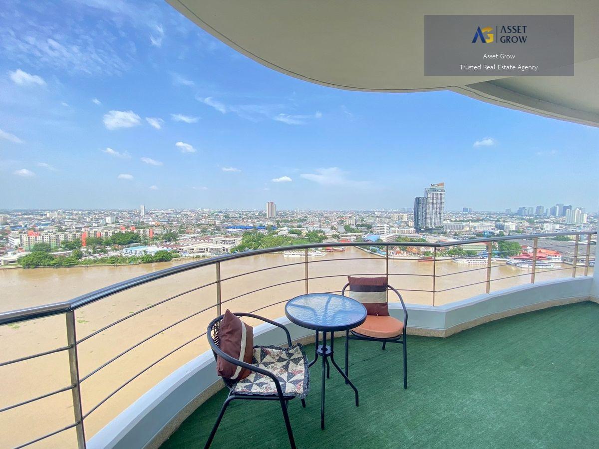 ขายคอนโด ศุภาลัย คาซ่า ริวา ฟรอนเต้1 วิวแม่น้ำ   ขนาด 236.78  ตร.ม. 4 ห้องนอน 5 ห้องน้ำ ชั้น 20